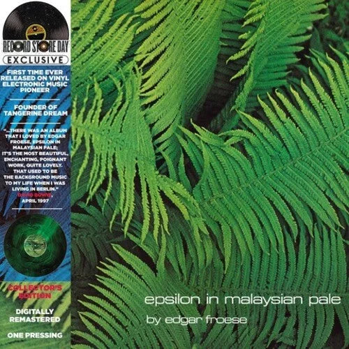 Edgar Froese - Epsilon In Malaysian Pale [Milky Clear & Green] [ Vinyl ]