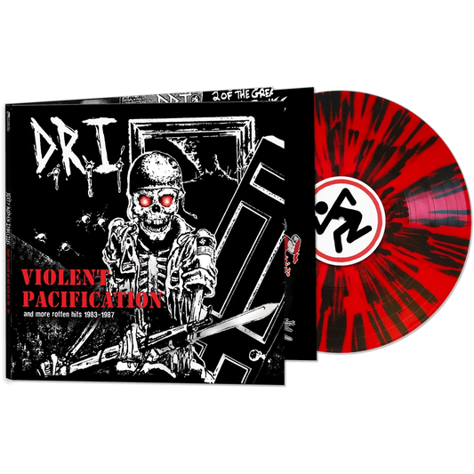D.R.I. - Violent Pacification & More Rotten Hits 1983-1987 [Red & Black Splatter] [ Vinyl ]