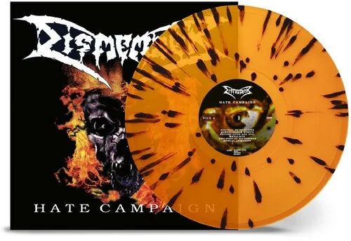 Dismember - Hate Campaign [Transparent Orange/Black Splatter] [ Vinyl ]