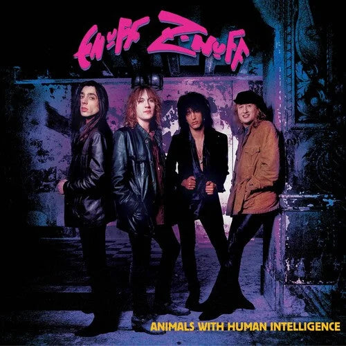 Enuff Z'nuff - Animals With Human Intelligence [Blue & Red Splatter] [ Vinyl ]