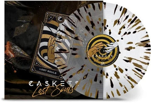 Caskets - Lost Souls [Clear with Gold & Black Splatter] [ Vinyl ]