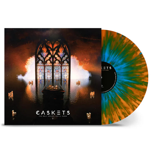 Caskets - The Only Heaven Youll Know [Orange & Blue Splatter]