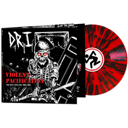 D.R.I. - Violent Pacification & More Rotten Hits 1983-1987 [Red & Black Splatter] [ Vinyl ]