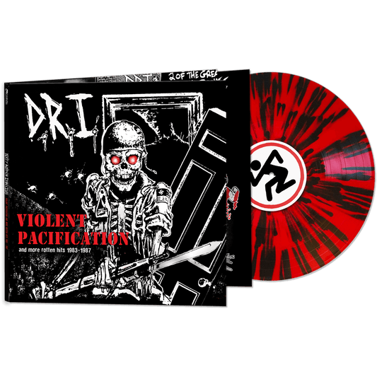 D.R.I. - Violent Pacification & More Rotten Hits 1983-1987 [Red & Black Splatter] [ Vinyl ]