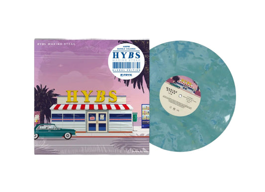 Hybs - Making Steak (Global Edition) [Translucent teal with aqua marble]