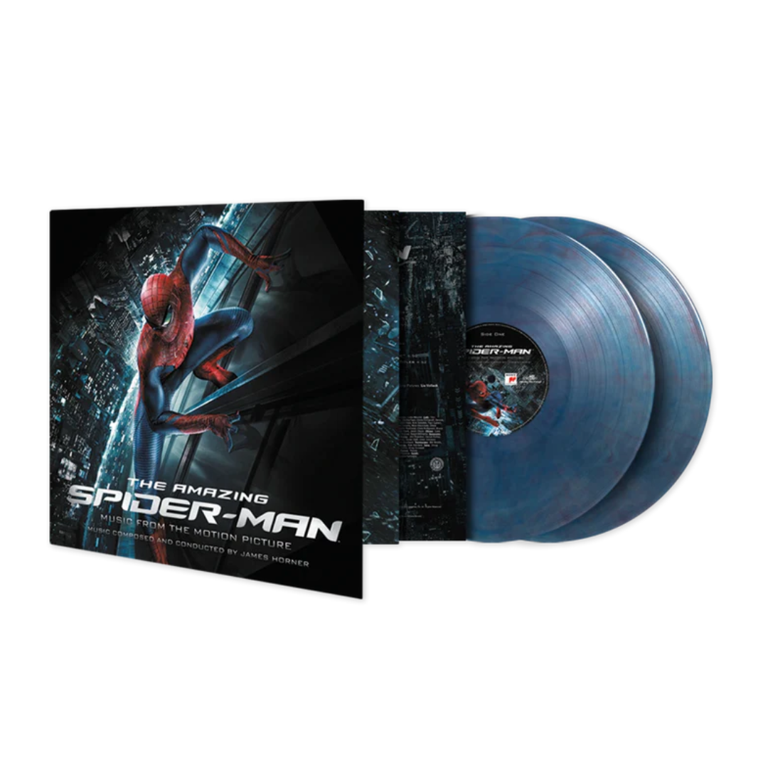 James Horner - Amazing Spider-Man (Original Soundtrack) [Translucent Blue/Red Marble 2LP] [ Vinyl ]