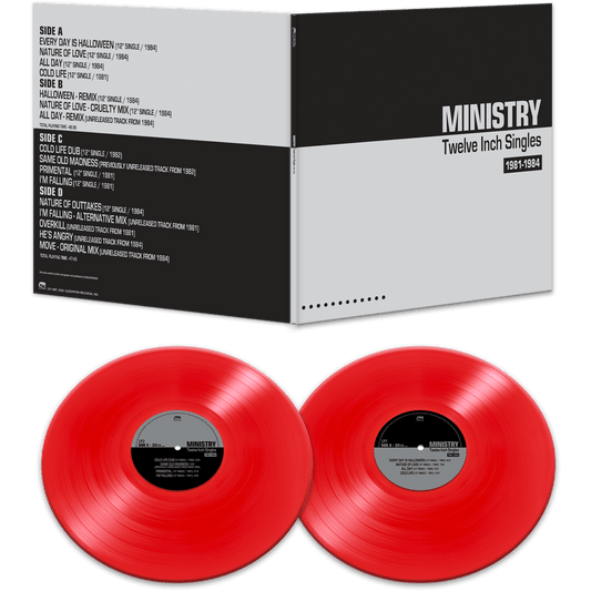 Ministry - 12" Singles 1981-1984 [Red 2LP] [ Vinyl ]