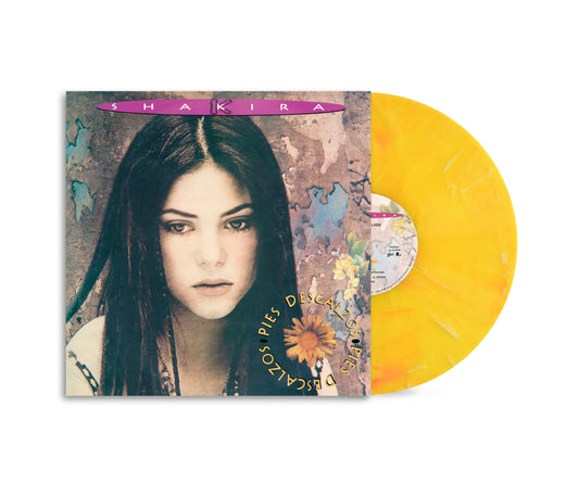 Shakira - Pies Descalzos (30th Anniversary) [Yellow & Red Swirl Marble]