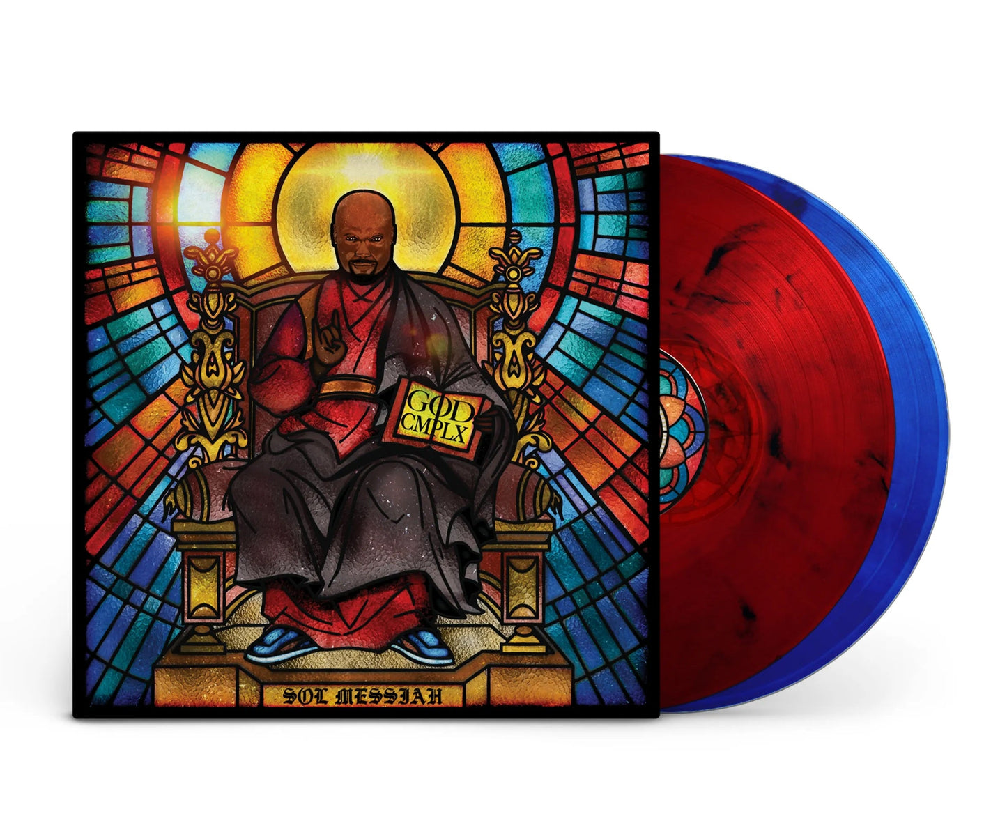 Sol Messiah - God Cmplx [2LP Red & Black / Blue & Black Marble] [ Vinyl ]
