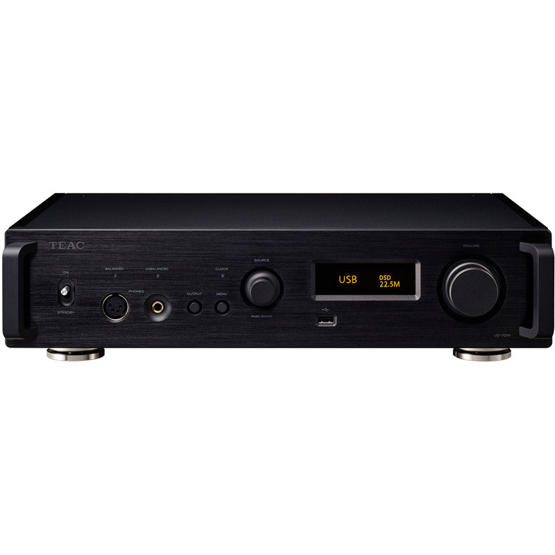 Teac UD-701NB Network Audio Player/USB DAC/Headphone AMP/Preamplifier - Black [ Vinyl ]