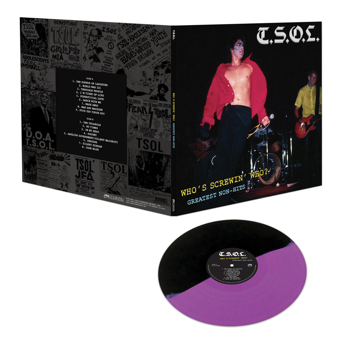 T.S.O.L. - Who's Screwin' Who? Greatest Non-Hits [Purple/Black] [ Vinyl ]