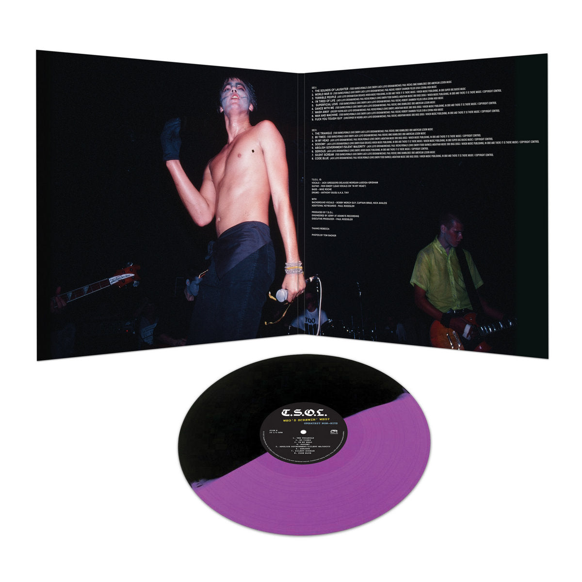 T.S.O.L. - Who's Screwin' Who? Greatest Non-Hits [Purple/Black] [ Vinyl ]