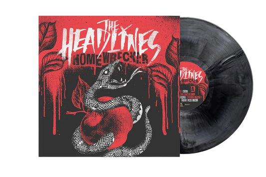 The Headlines - Homewrecker [Black & White Marble Swirl]
