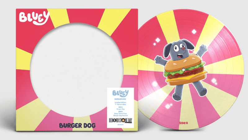 BLUEY - Burger Dog 7" Single RSD25 Vinyl { vinyl }