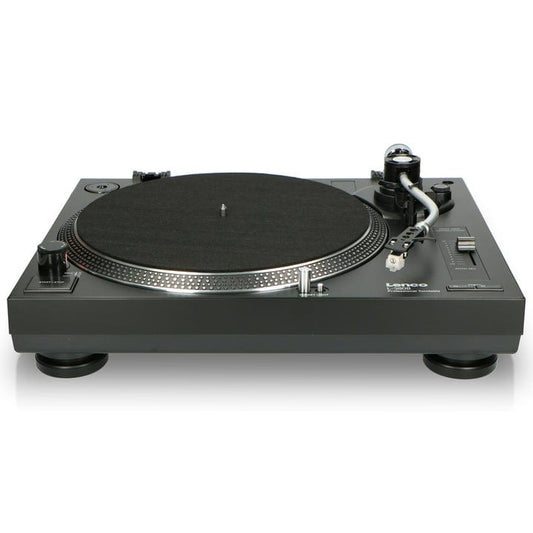 Lenco L-3808 - Direct Drive Turntable (Black) [Tech & Turntables] [ Vinyl ]