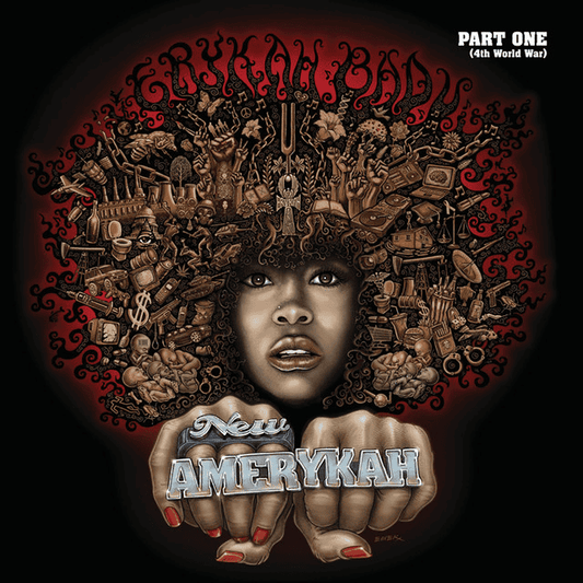 ERYKAH BADU - New Amerykah Part One (4th World War) Vinyl { vinyl }