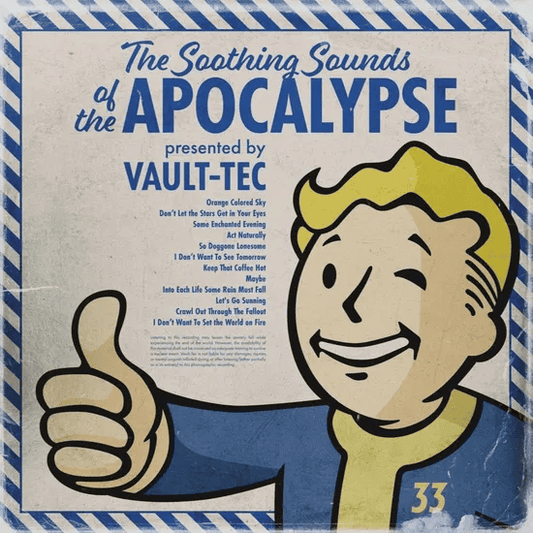 FALLOUT - The Soothing Sounds of the Apocalypse Soundtrack Vinyl { vinyl }