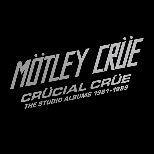 MOTLEY CRUE - Crücial Crüe - The Studio Albums 1981-1989 Coloured Vinyl Box Set { vinyl }