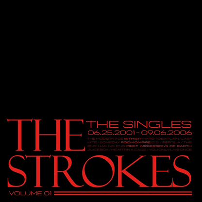 THE STROKES - The Singles Volume 1 Box Set Vinyl { vinyl }