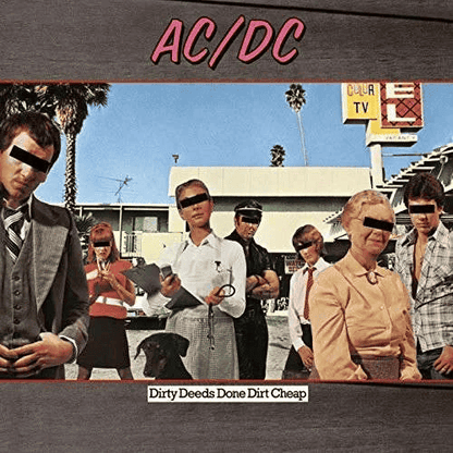 AC/DC - Dirty Deeds Done Dirt Cheap Vinyl { vinyl }