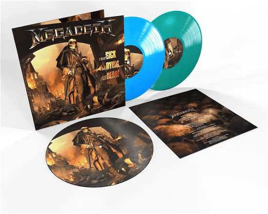 MEGADETH - The Sick The Dying & The Dead Vinyl { vinyl }