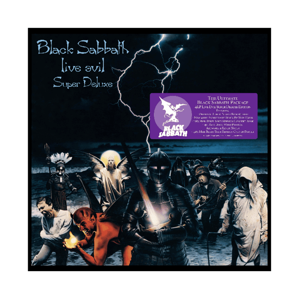 BLACK SABBATH - Live Evil Super Deluxe 40th Anniversary Edition 4LP Vinyl Box Set { vinyl }