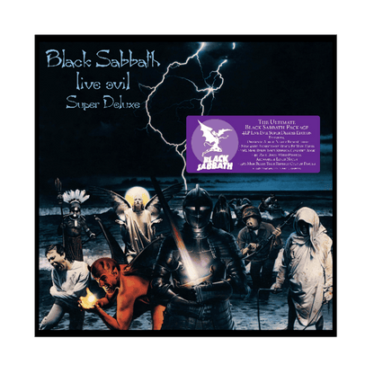 BLACK SABBATH - Live Evil Super Deluxe 40th Anniversary Edition 4LP Vinyl Box Set { vinyl }