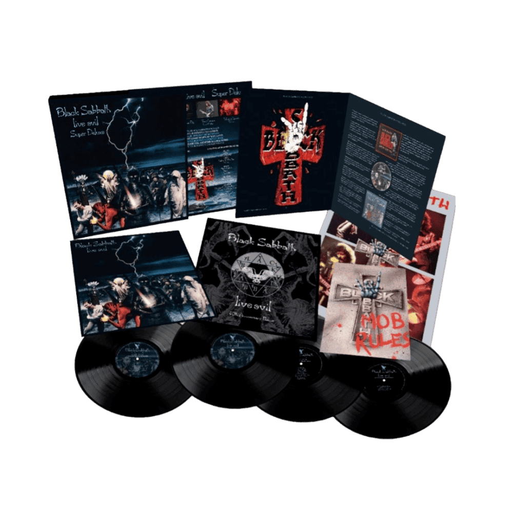 BLACK SABBATH - Live Evil Super Deluxe 40th Anniversary Edition 4LP Vinyl Box Set { vinyl }