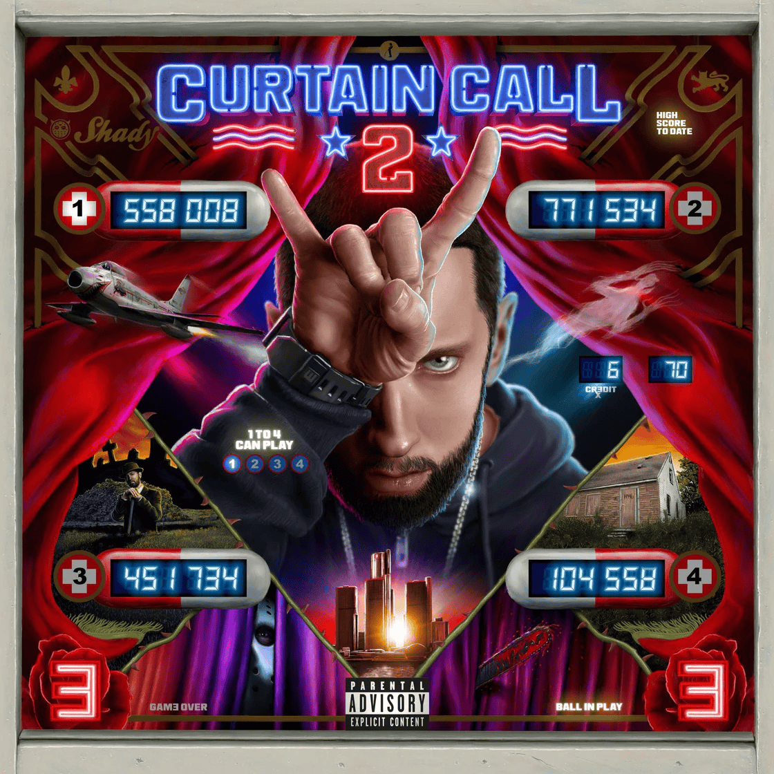EMINEM - Curtain Call 2 Vinyl { vinyl }