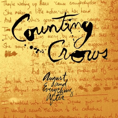 COUNTING CROWS - August and Everything After Vinyl { vinyl }