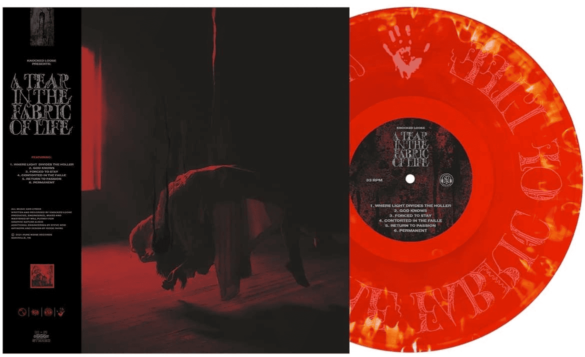 KNOCKED LOOSE - A Tear in the Fabric of Life Vinyl { vinyl }