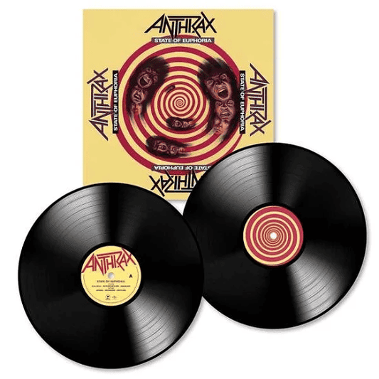 ANTHRAX - State Of Euphoria Vinyl { vinyl }