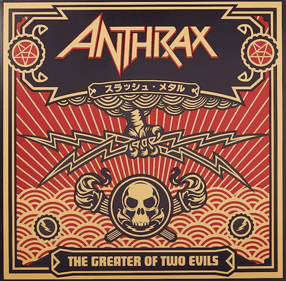 ANTHRAX - The Greater Of Two Evils Vinyl { vinyl }