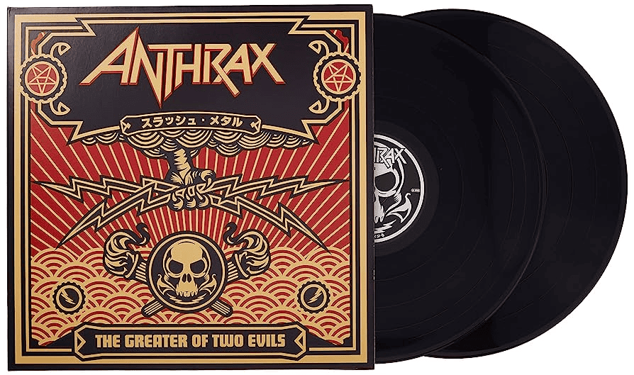 ANTHRAX - The Greater Of Two Evils Vinyl { vinyl }