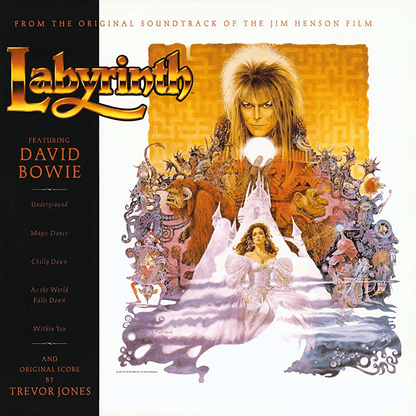 TREVOR JONES & DAVID BOWIE - Labyrinth Soundtrack Vinyl { vinyl }