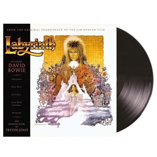 TREVOR JONES & DAVID BOWIE - Labyrinth Soundtrack Vinyl { vinyl }
