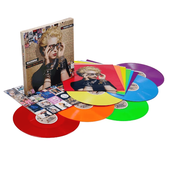 MADONNA - Finally Enough Love: 50 Number Ones (The Rainbow Edition) Vinyl { vinyl }