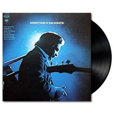 JOHNNY CASH - At San Quentin Vinyl { vinyl }