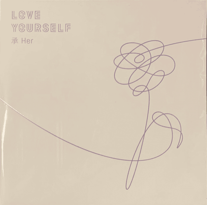 BTS - Love Yourself 承 'Her Vinyl { vinyl }