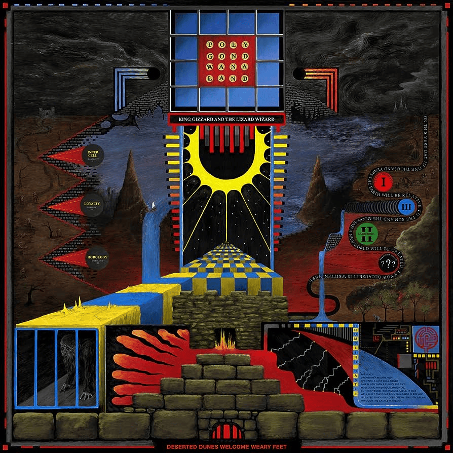 KING GIZZARD & THE LIZARD WIZARD - Polygondwanaland Vinyl { vinyl }