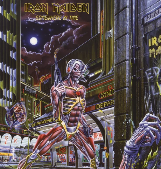 IRON MAIDEN - Somewhere In Time Vinyl { vinyl }