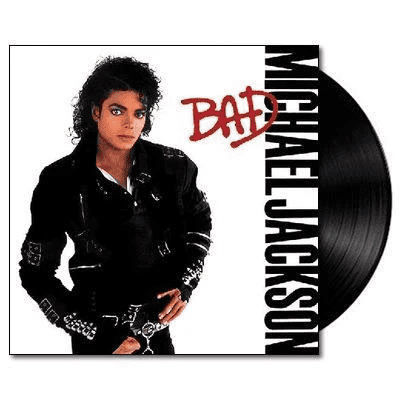 MICHAEL JACKSON - Bad Vinyl { vinyl }