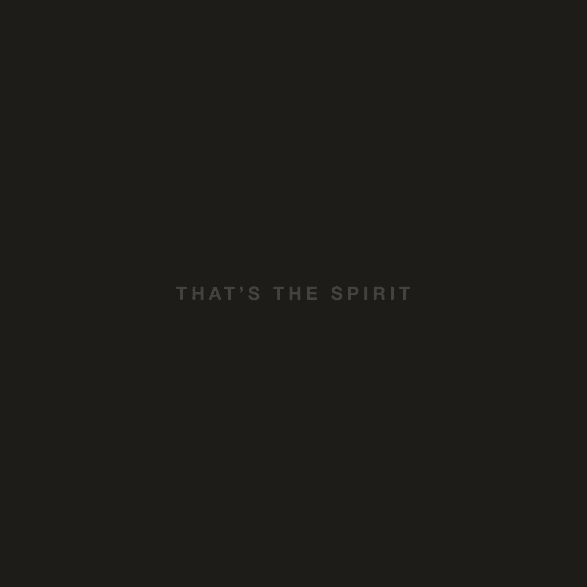 BRING ME THE HORIZON - That's The Spirit Vinyl { vinyl }