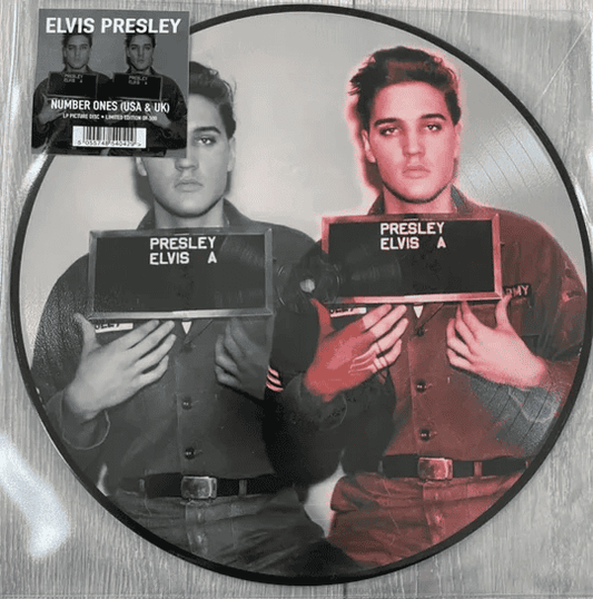 ELVIS PRESLEY - Number Ones USA And UK Vinyl { vinyl }