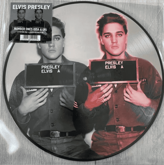 ELVIS PRESLEY - Number Ones USA And UK Vinyl { vinyl }