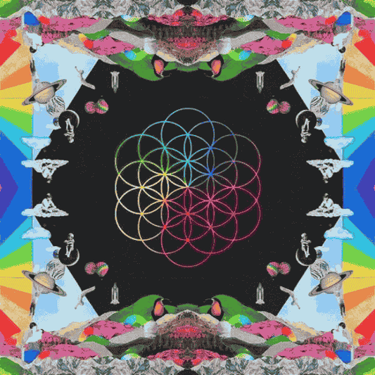 COLDPLAY - A Head Full Of Dreams Clear Vinyl { vinyl }