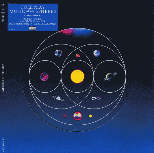 COLDPLAY - Music Of The Spheres Clear Vinyl { vinyl }