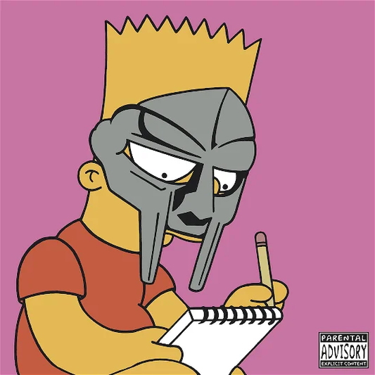 WHITE GIRL WASTED - Barz Simpson (ft. MF DOOM & Jay Electronica) 7" Single Vinyl { vinyl }