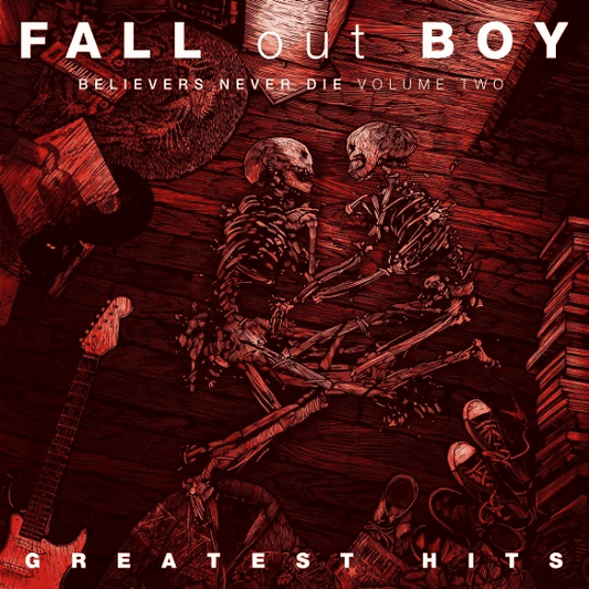 FALL OUT BOY - Believers Never Die: Greatest Hits Vol II Vinyl { vinyl }