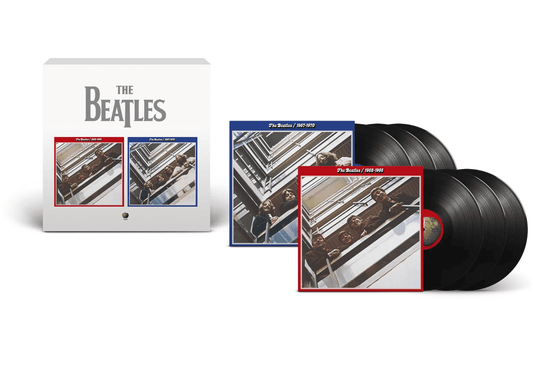 THE BEATLES - 1962-1966 & 1967-1970 (Red & Blue Album) Box Set Vinyl { vinyl }